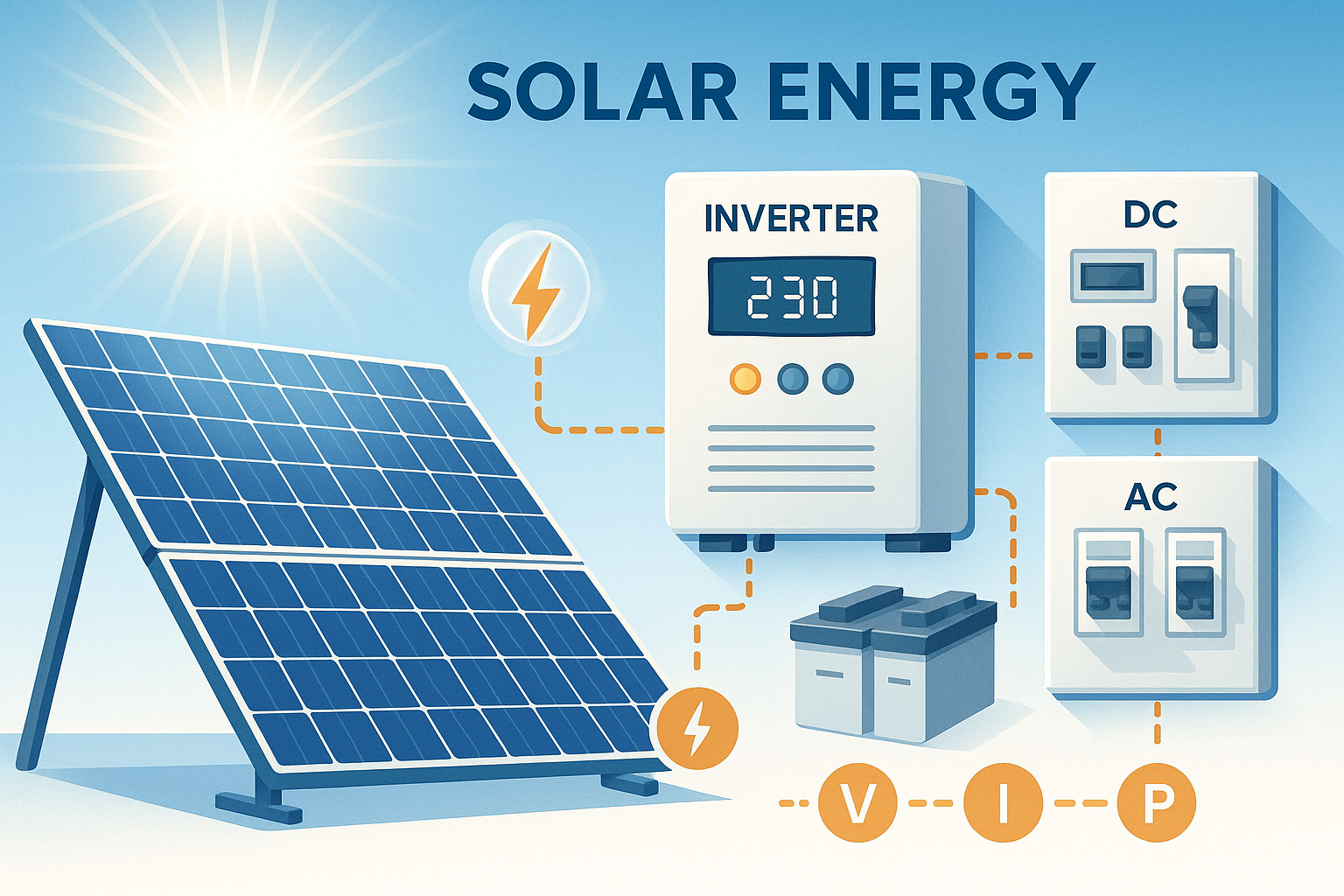 آموزش تجهیزات و مفاهیم برقی نیروگاه‌های خورشیدی ( با قیمت 1,500,000 تومان برای صاحبان پروانه کسب)